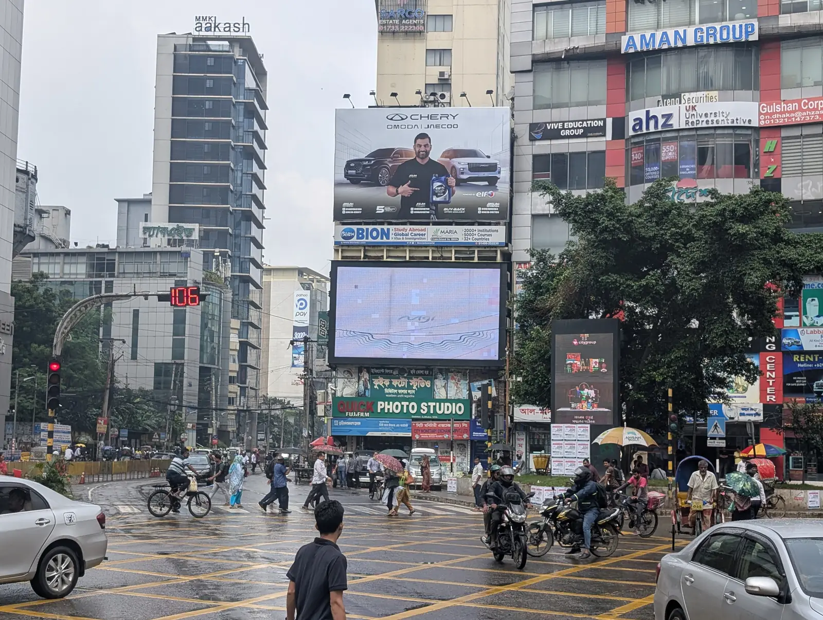 LED billboards