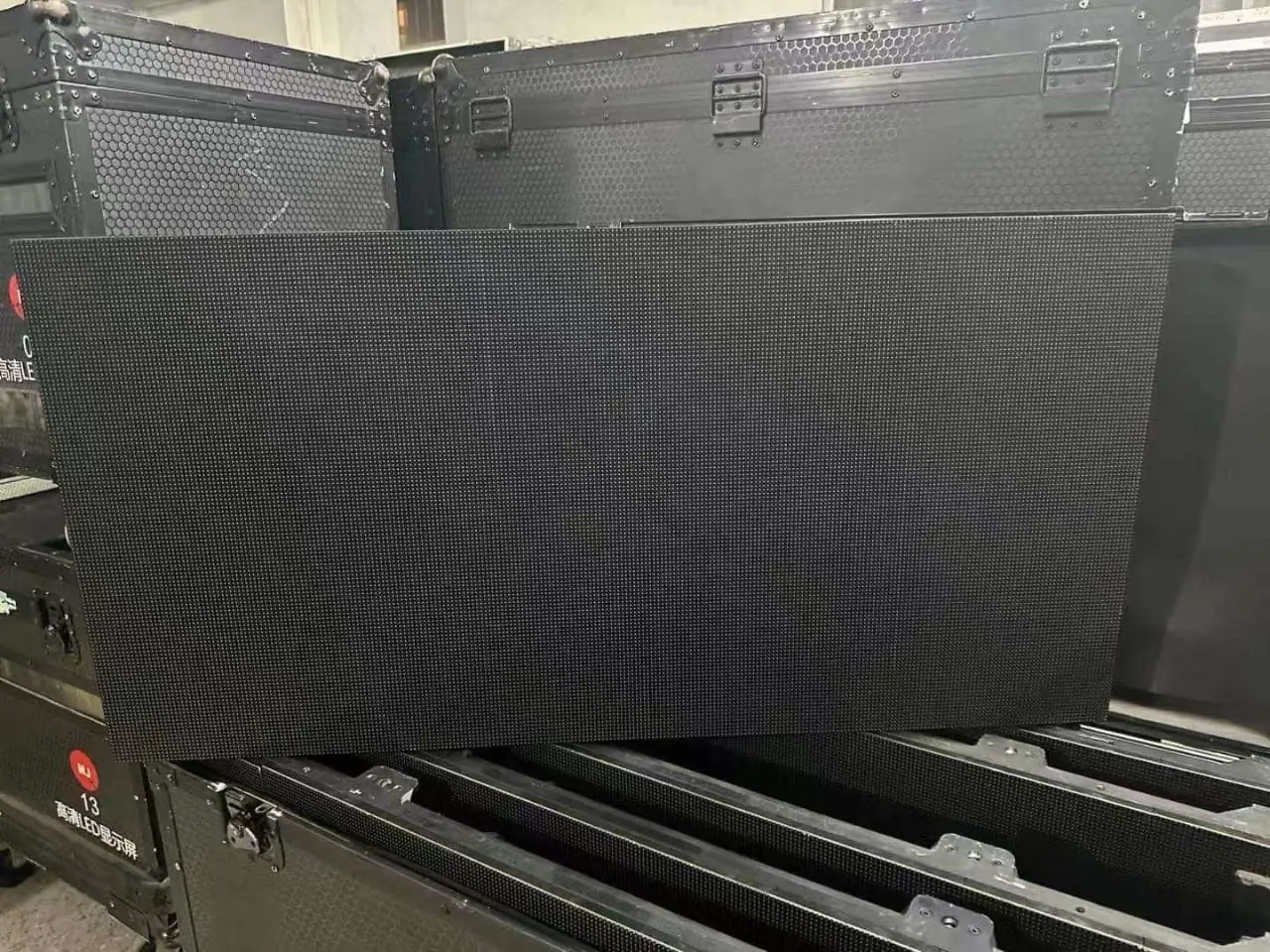 LED screen installation
