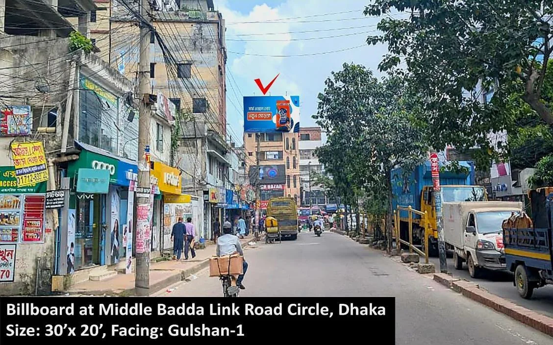 Middle Badda Link Road
