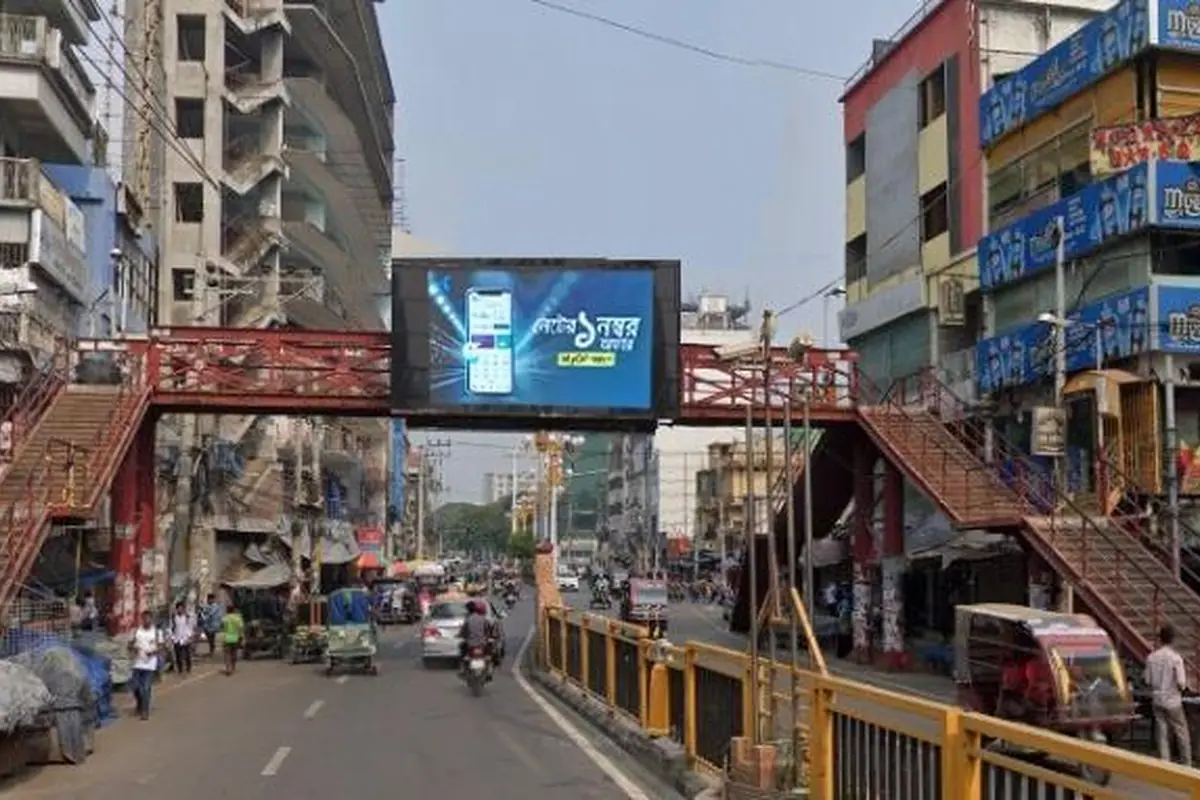 Rajshahi, Shaheb Bazar – 2 Screens (Both Sides) LED screen, Rajshahi